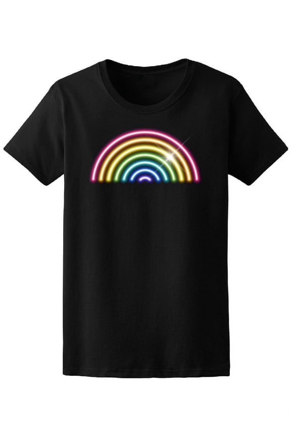 Rainbow Colorful In Sharp Style Tee Women's -Image by Shutterstock