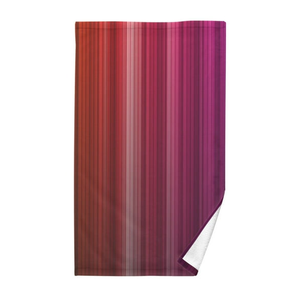 Rainbow Colors Cotton Face Towels Absorbent Hand Towel Soft Bathroom Towel for Kitchen Hotel Decoration