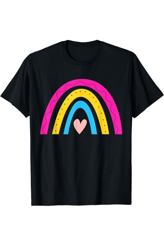 Rainbow Colours Pansexual Flag Pride T-Shirt