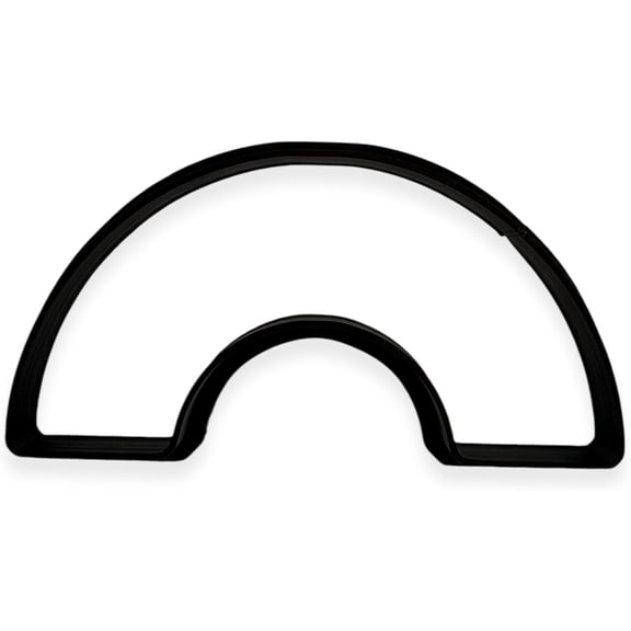 Rainbow Cookie Cutter with Easy Push Design (4 inch)