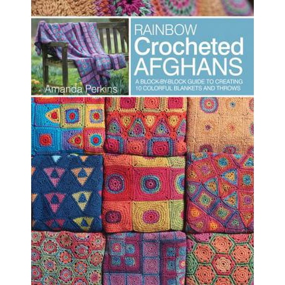 Pre-Owned Rainbow Crocheted Afghans
