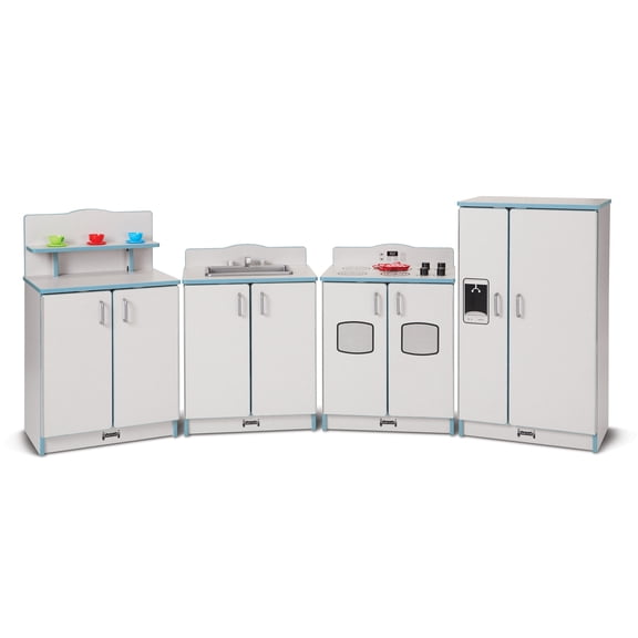 Culinary Creations Kitchen 4 Piece Set - Coastal Blue