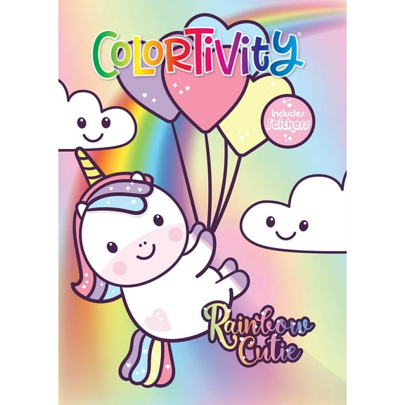 Rainbow Cutie: Colortivity with Stickers