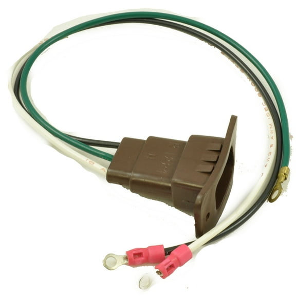 Rainbow D2, D3 3 Prong Receptacle
