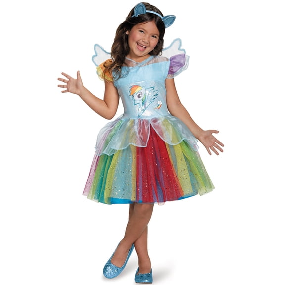 Rainbow Dash Tutu Deluxe Child Costume