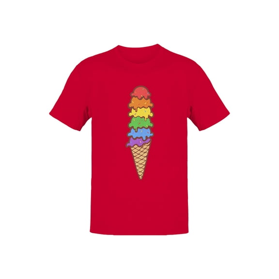 Rainbow Delight Ice Cream Cone Women's T-shirt