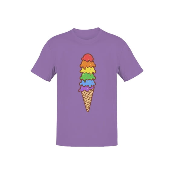 Rainbow Delight Ice Cream Cone Women's T-shirt