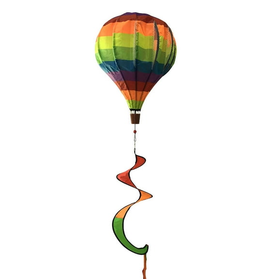 Briarwood Lane Rainbow Deluxe Hot Air Balloon Spinner