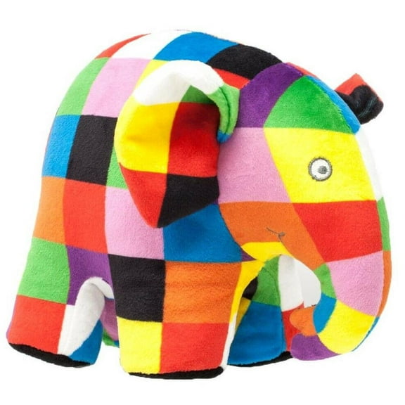 Rainbow Designs Elmer Soft Plush Toy 17.5cm