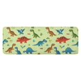 thumbnail image 1 of Rainbow Dinosaurs Tiny Plants Kitchen Rug Mat,Kitchen Runner Rugs Non Skid Washable,Decorative Kitchen Floor Mats for Kitchen,Sink,Laundry,17"x47.2", 1 of 7