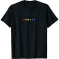 thumbnail image 1 of Rainbow Dots Subtle Pride Month Stuff LGBT Flag Gay Rights T-Shirt, 1 of 4