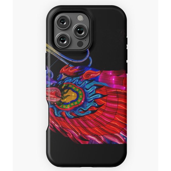 Rainbow Dragon Fantasy Art Creature Phone Case for iPhone 16 15 14 13 12 11 Pro Max