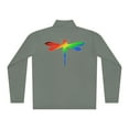 thumbnail image 1 of Rainbow Dragonfly Quarter-Zip Pullover, 1 of 4