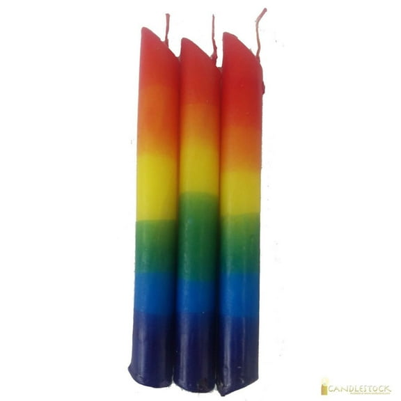 Rainbow Drip Candle 75 Pack