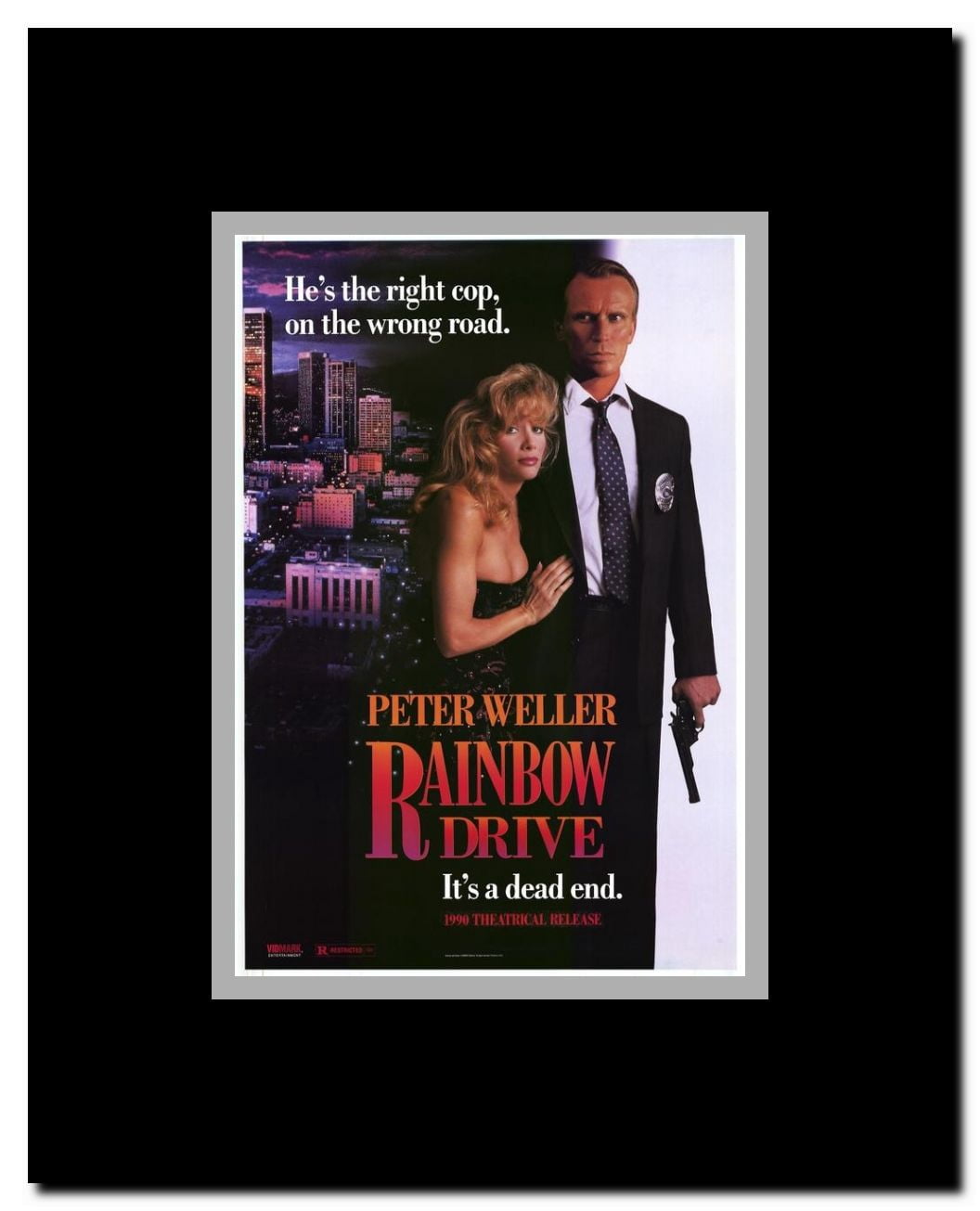 Rainbow Drive Framed Movie Poster