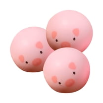 Rainbow Dumpling Squishy Toy, Squeeze Pig-Shaped Dough Ball Fidget Sensory Toy, Stress Relief Hand Toy with Steamer, Anxiety Relief for Adults & Kids, ADHD ADD Desk Toy