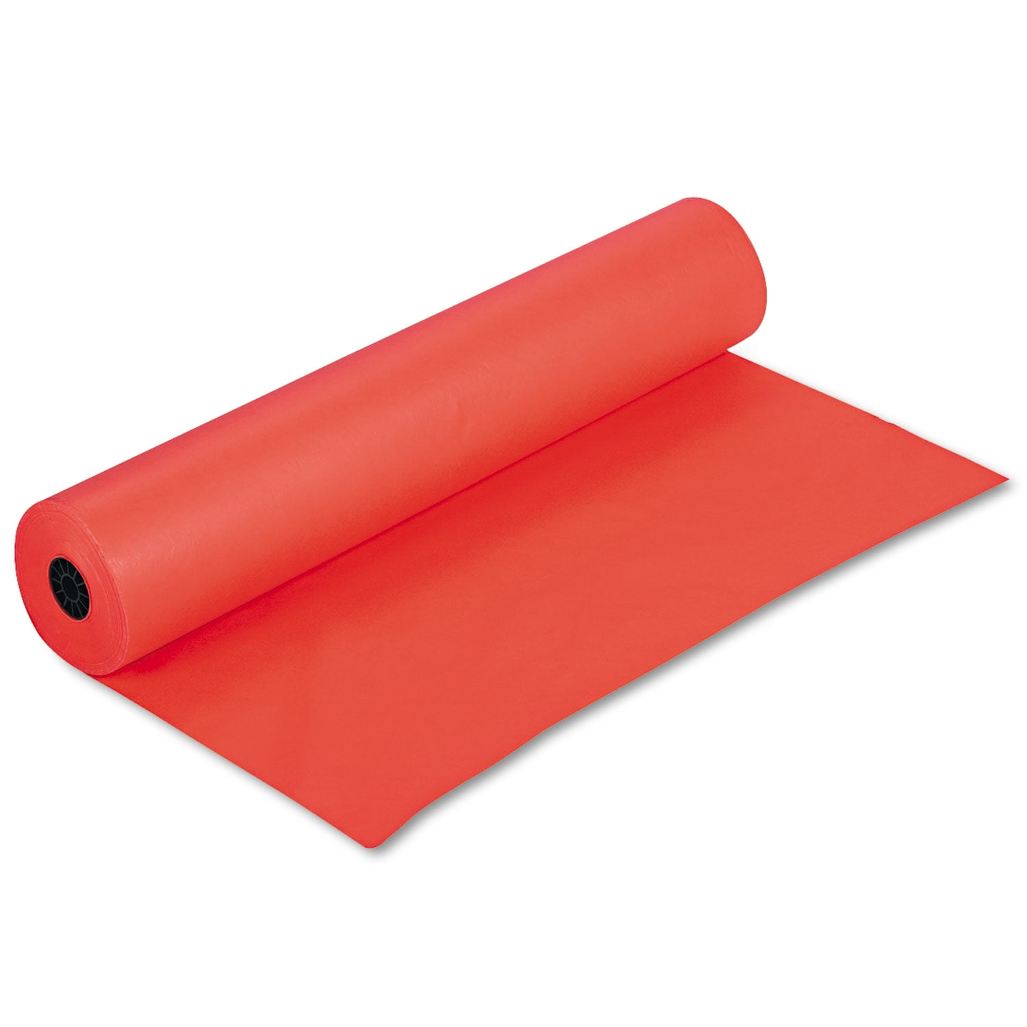 Rainbow Duo-Finish Colored Kraft Paper, 35 lb Wrapping Weight, 36" x 1,000 ft, Orange | Bundle of 2 Rolls