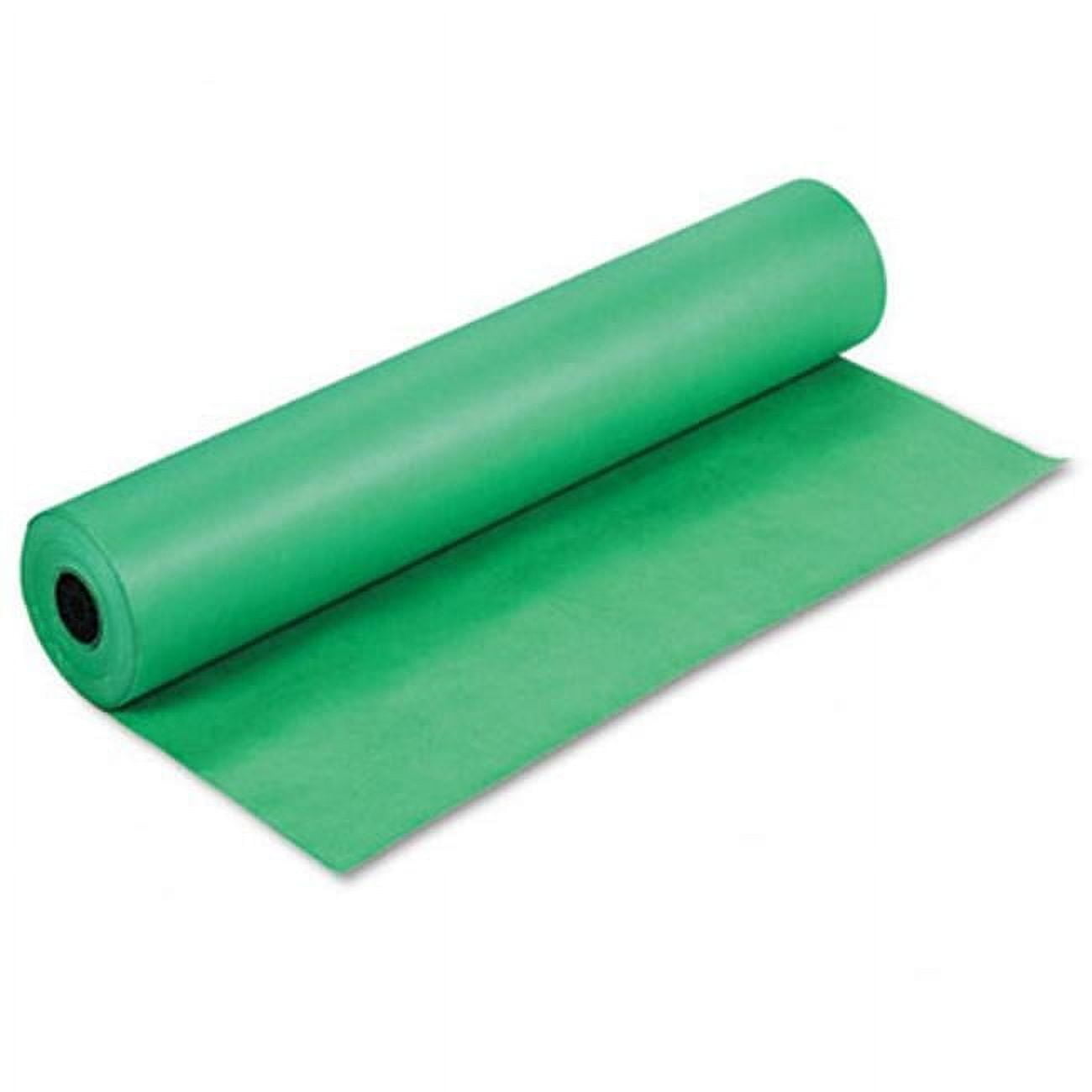Rainbow Duo-Finish Colored Kraft Paper- 35 lbs.- 36'' x 1000 ft- Bright Green