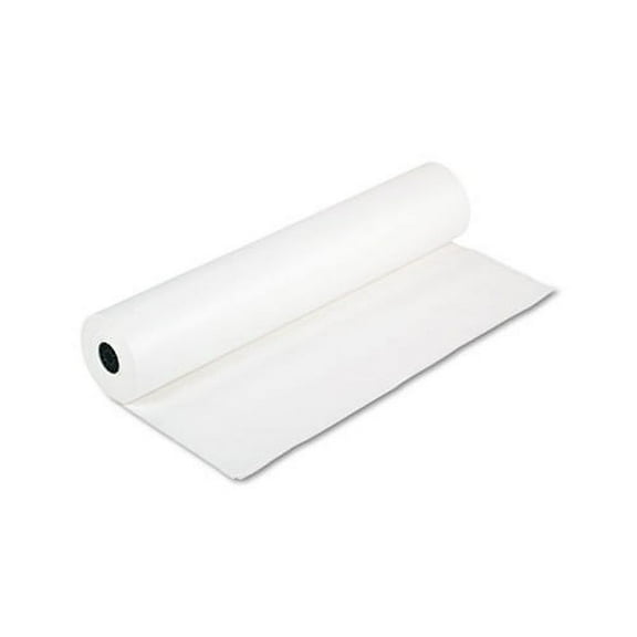Rainbow Duo-Finish Colored Kraft Paper 35lb, 36&quot; x 1000ft, White