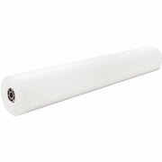 Rainbow Duo-Finish Kraft Paper, ClassRoom Project, 36" Width x 1000 ft Length, White 63000 | 5 Rolls