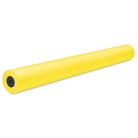 Rainbow Duo-Finish Kraft Paper Roll, 40 lb, 48 Inches x 200 Feet, Canary$$Art & Craft