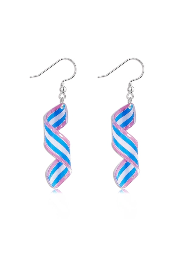 Rainbow Earrings, Lightweight Acrylic Pride Transgender Community Jewelry Accessories for Women Pride Month