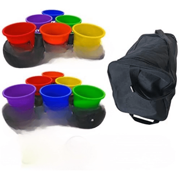- Rainbow Edition - Party Pack - Beach, Pool, Yard, Camping, Tailgate, BBQ, Lawn, Wedding, Events, Water, Indoor, Outdoor Game Toy for Adults, Boys, Girls, Teens, Family