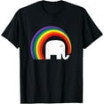 thumbnail image 1 of Rainbow Elephant T-Shirt, 1 of 4