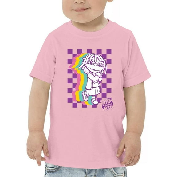 Rainbow Explorer Art - Sid the Science Kid Inspired Graphic Toodler's T-shirt