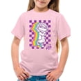 thumbnail image 1 of Rainbow Explorer Art - Sid the Science Kid Inspired Graphic Youth's T-shirt, 1 of 4