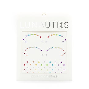 Rainbow Face Gem Cut Crease Face Jewel Sticker Pack