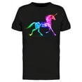 thumbnail image 1 of Rainbow Fire Unicorn  T-Shirt Men -Image by Shutterstock, Male XX-Large, 1 of 2