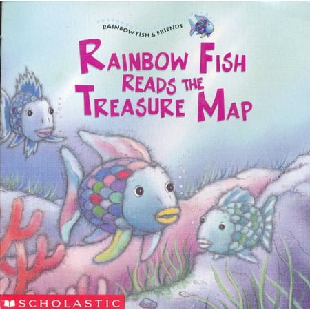 Pre-Owned Rainbow Fish Reads the Treasure Map (Paperback) 0439334764 9780439334761