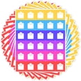 thumbnail image 1 of Rainbow Fitness Weight Scales Planning Stickers 0.5inch Colorful Exercise Workout Stickers for Health Scrapbooking Journal Calendar Planner Supplies 300Pcs, 1 of 7