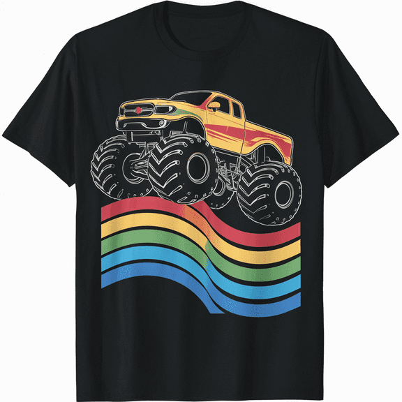 Rainbow Flag LGBT-Q Car Gay Pride Month T-Shirt