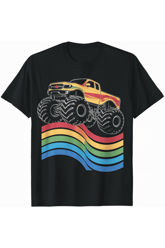 Rainbow Flag LGBT-Q Car Gay Pride Month T-Shirt