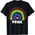 thumbnail image 1 of Rainbow Flag Pride LGBT Pride Month Gay Ally Women T-Shirt, 1 of 4