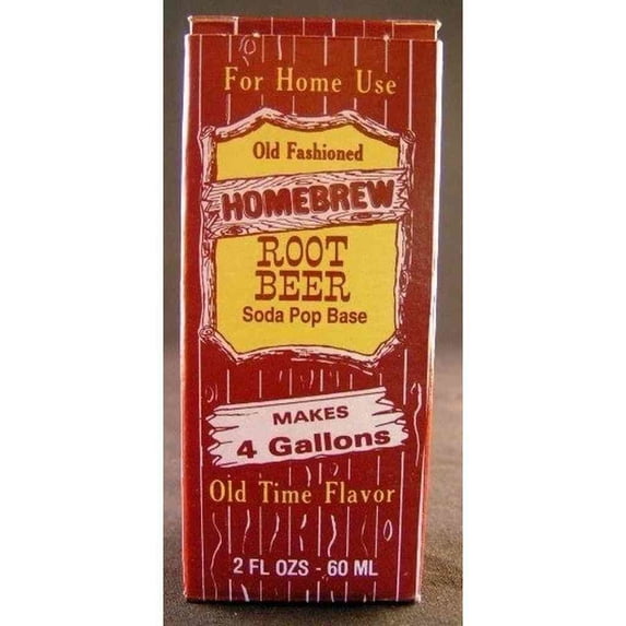 Rainbow Flavors Homebrew Root Beer Soda Pop Base, 2 fl oz