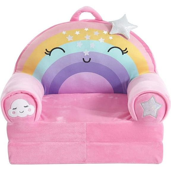 Little Nest Rainbow Flip Out 2-in-1 Toddler Chair