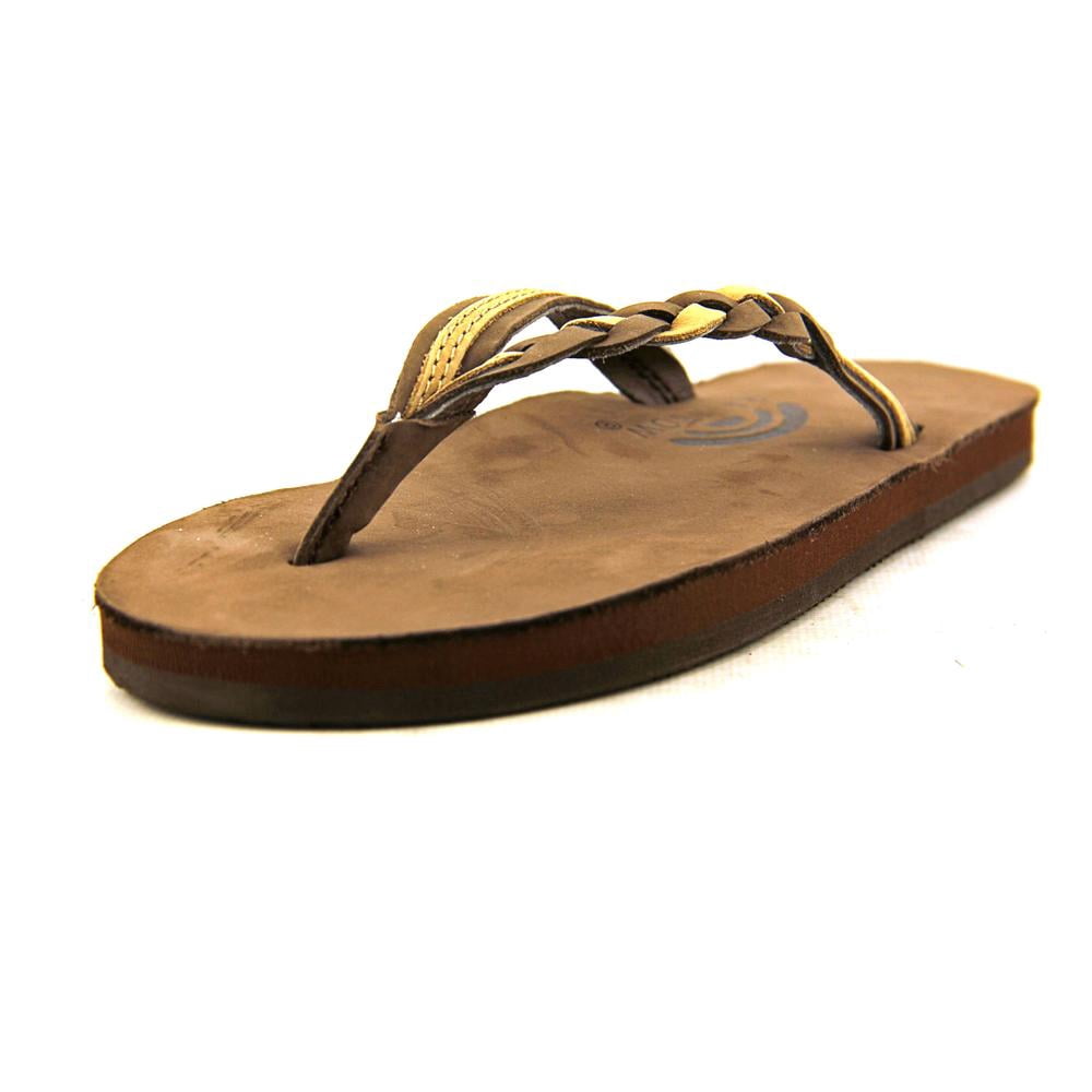 Rainbow Sandals Keychain – Mini Leather Flirty Braidy Sandal Key Chain, Fun Accessory For Keys Or Bag