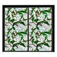 thumbnail image 1 of Rainbow Floral Window Film for Glass Doors - Decorative Indoor Static Cling Privacy Sticker with Flower Design and Removable Clear Film for Windows and Doors 100x43cm, 1 of 5