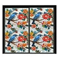 thumbnail image 1 of Rainbow Floral Window Film for Glass Doors - Removable Cling with Privacy and Decoration Indoor Window Sticker for Living Room Bedroom Bathroom Doors 100x43cm Pattern Varies, 1 of 5