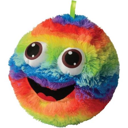 Rainbow Fluffy Ball - 9 in.