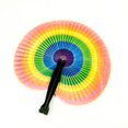 thumbnail image 1 of Rainbow Folding Fans, 1 of 1