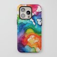thumbnail image 1 of Rainbow For All iPhone Series Protective Phone Case Watercolor Abstract Multi-color, 1 of 7