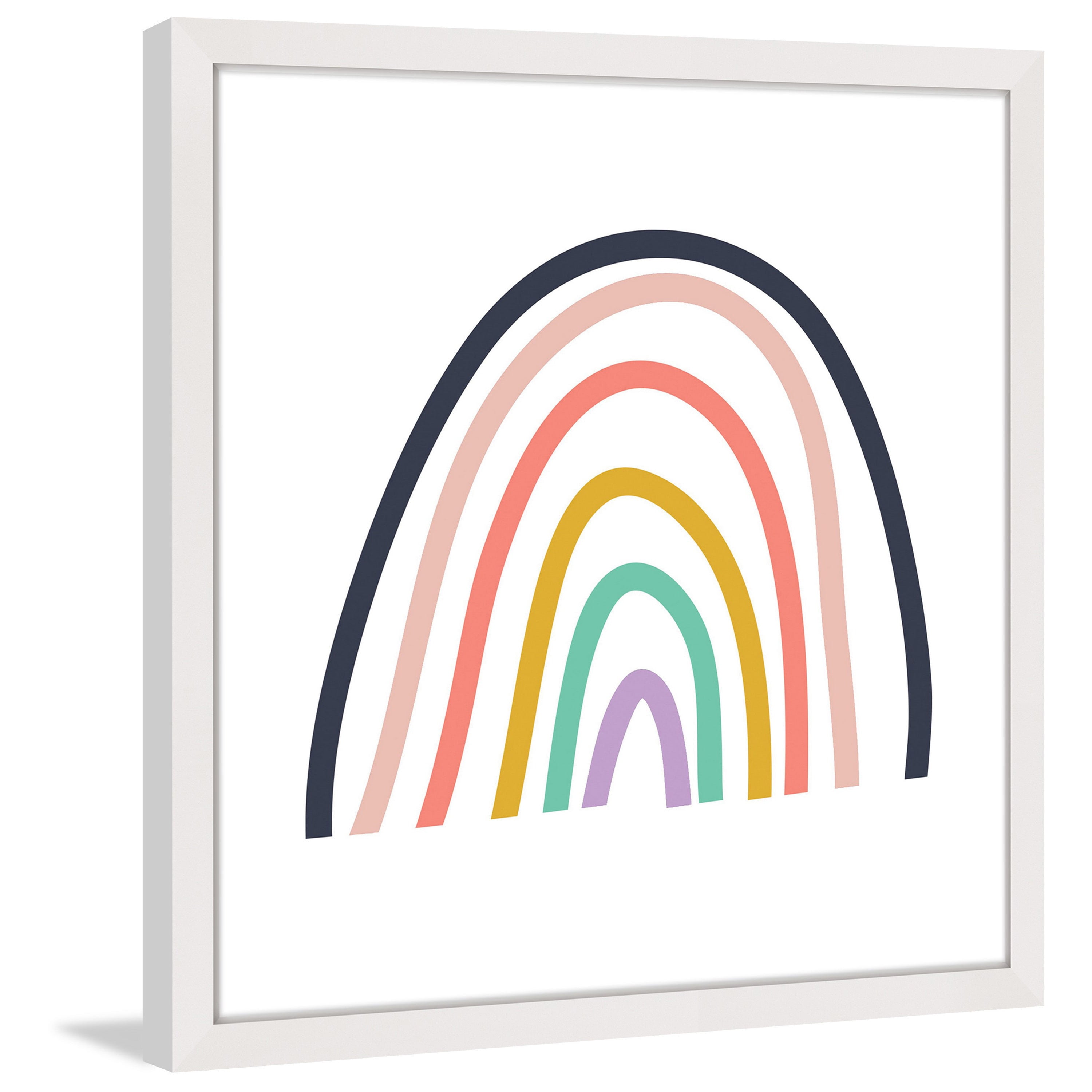 "Rainbow" Framed Painting Print