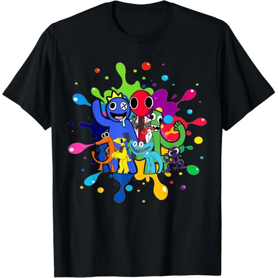 Rainbow Friend Costume For Youth Kids Boys Girls T-Shirt