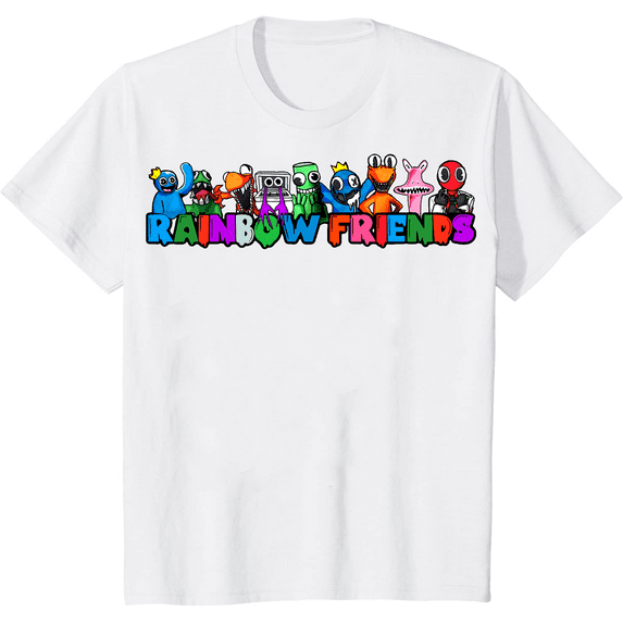 Rainbow Friend For kids Birthday T-Shirt Size 4-5
