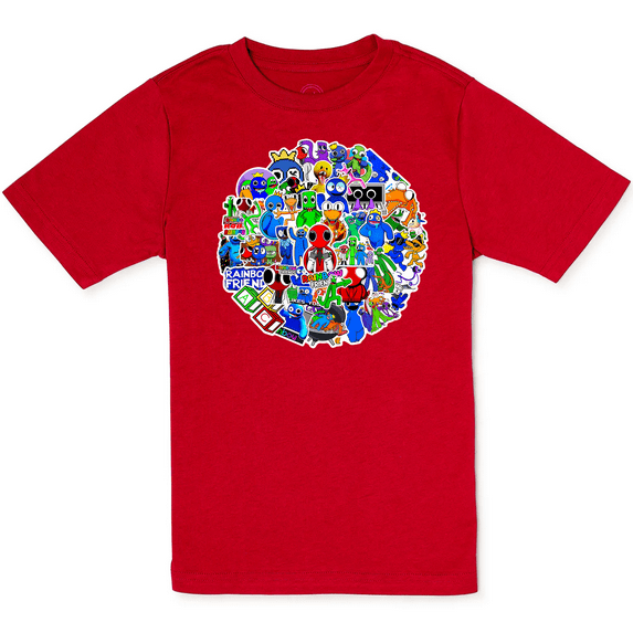 Rainbow Friend for Kids Birthday Size 6-7