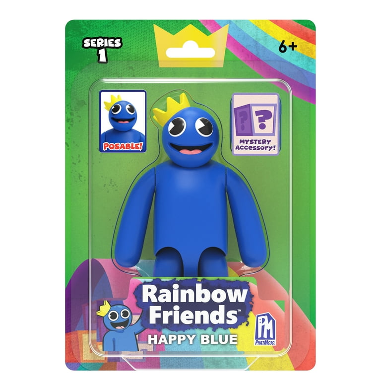 PhatMojo, Rainbow Friends Action Figure Blue, 5 inches, Series 1